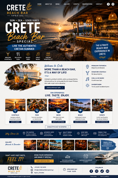 Beach Bar Crete