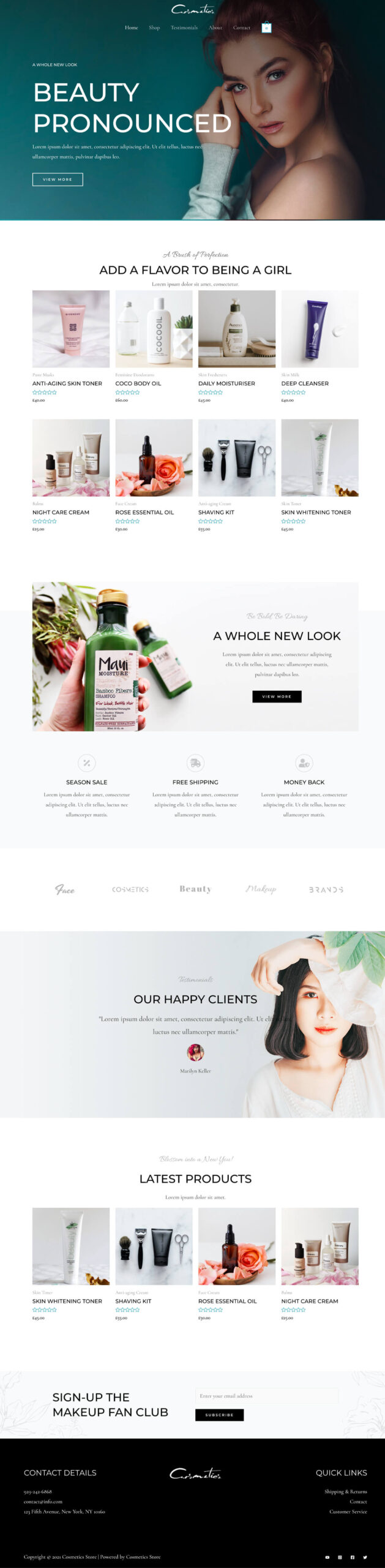 Cosmetic Store