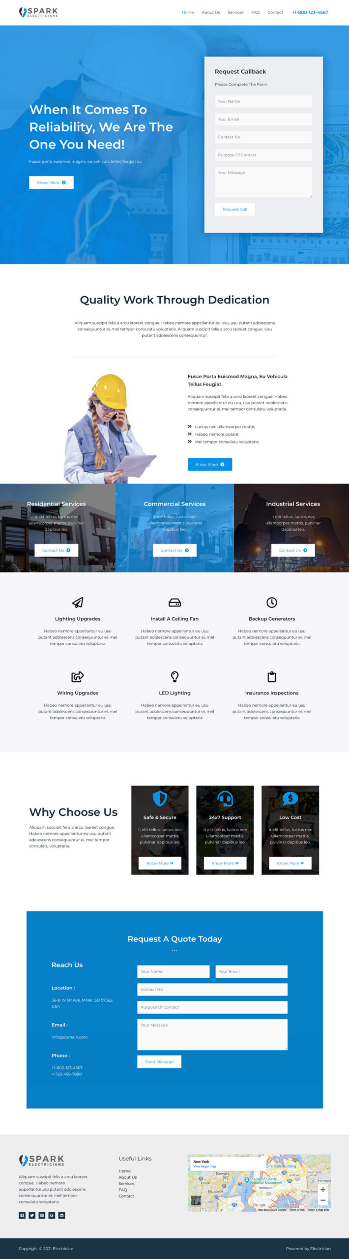 Electrician Home Page