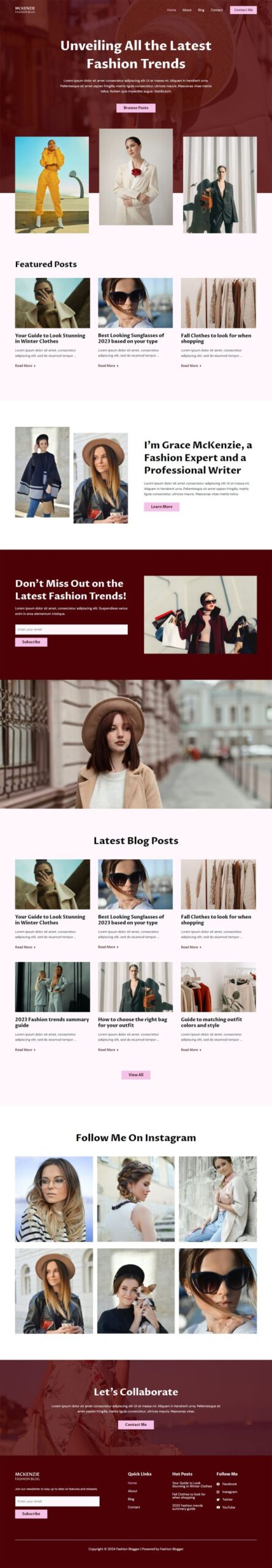 Fashion Blog