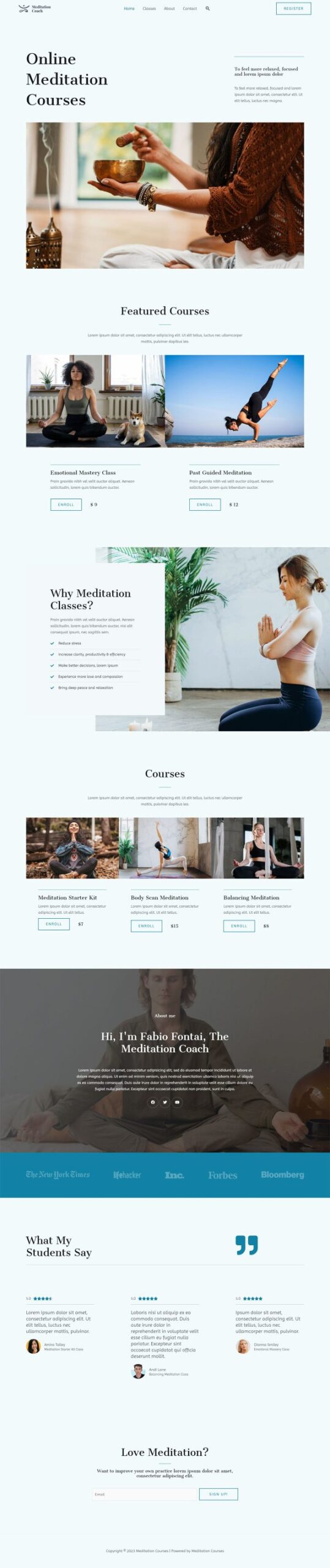 Learn Meditations
