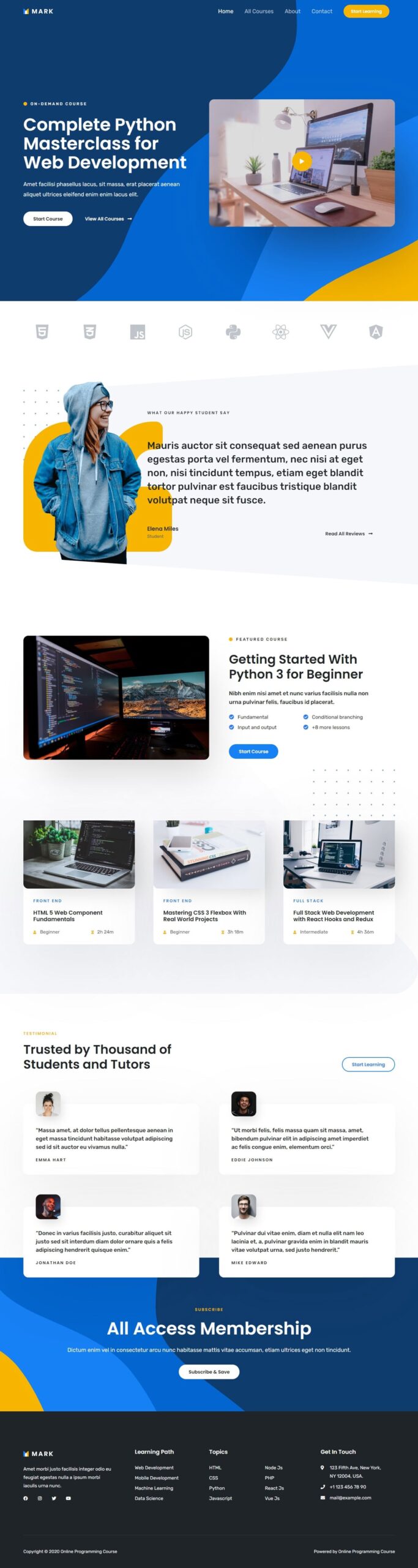 Online Coding Course