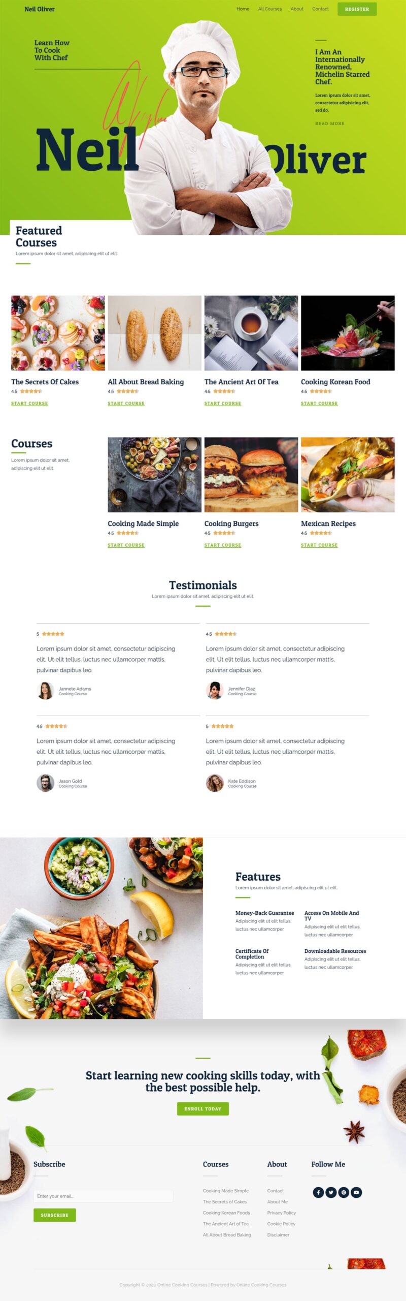 Online Cooking