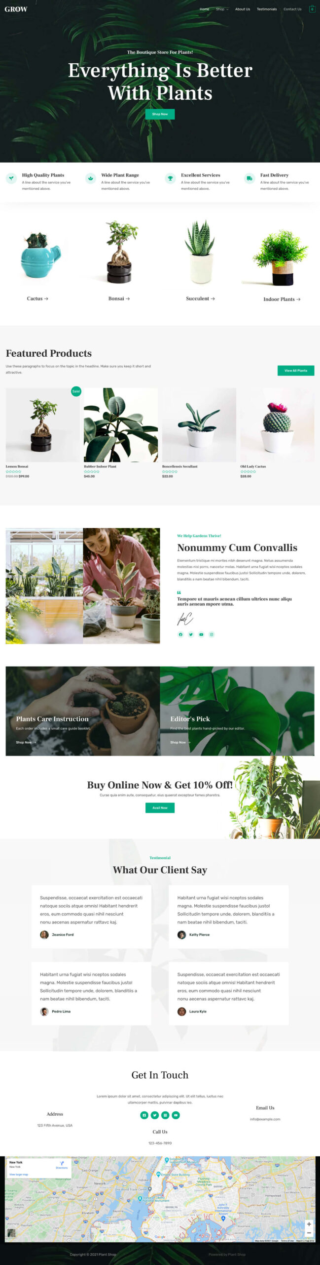 Plant Shop Grow Home