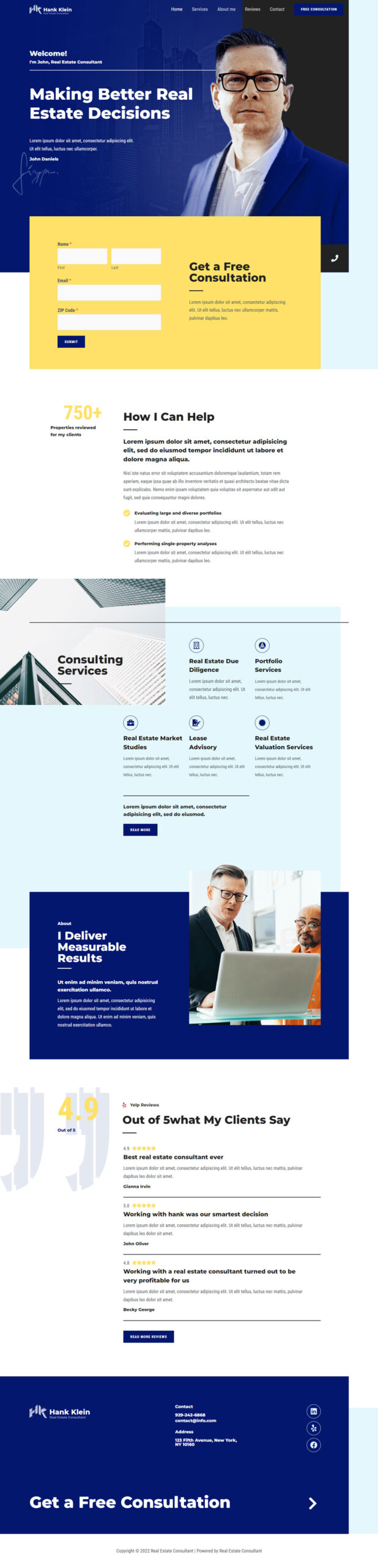 Real Estate Consultant