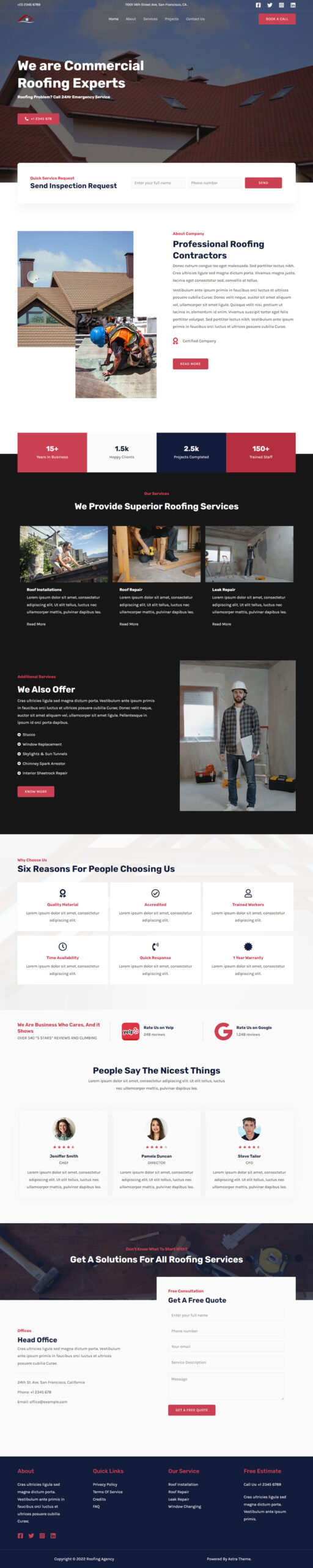 Roofing Agency