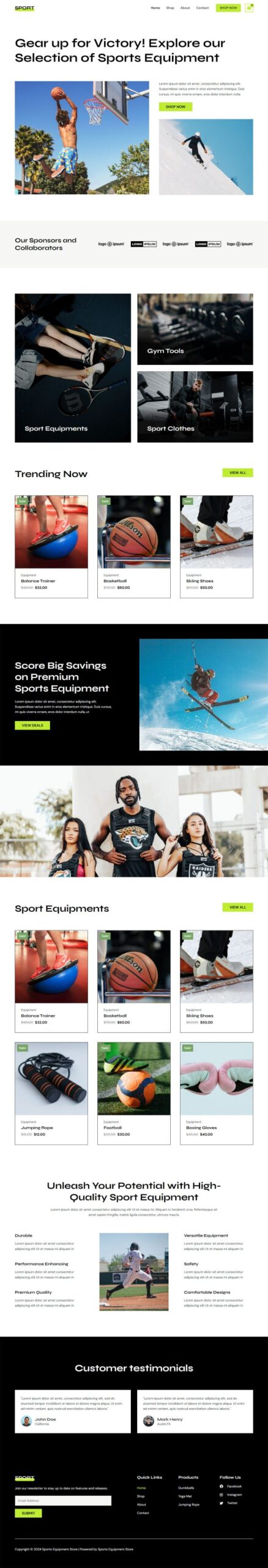 Sports Store