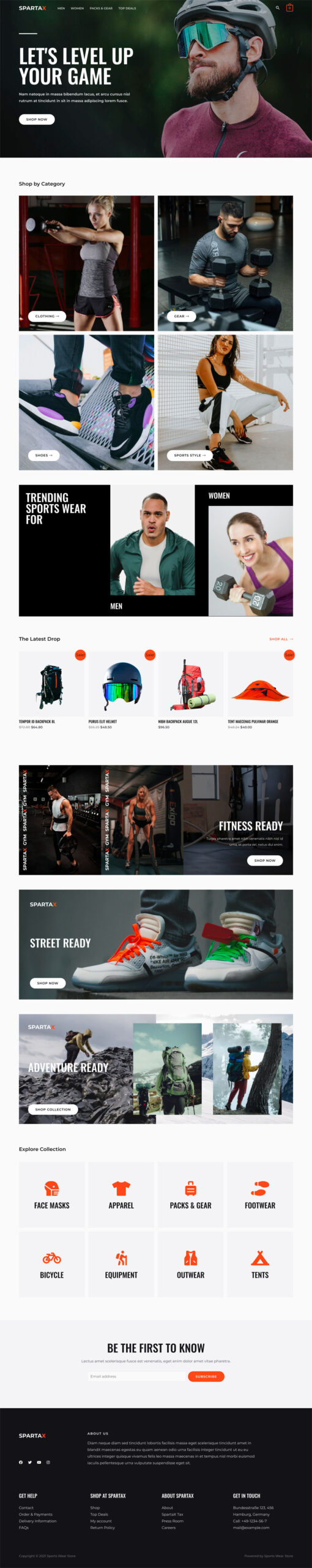 Sports Wear Store