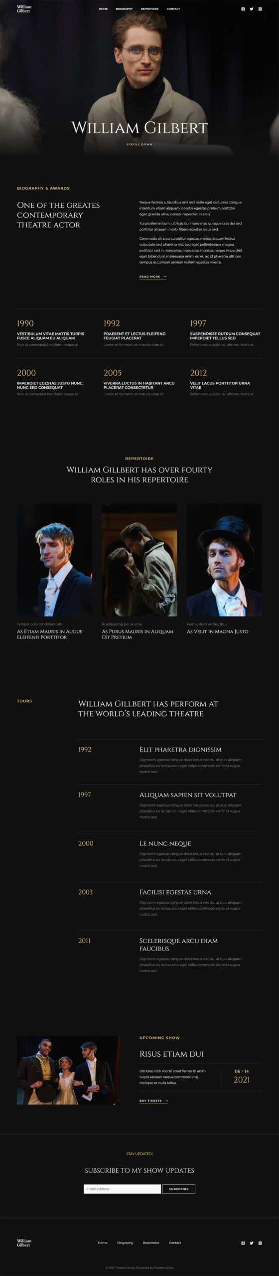 Theatre Artist