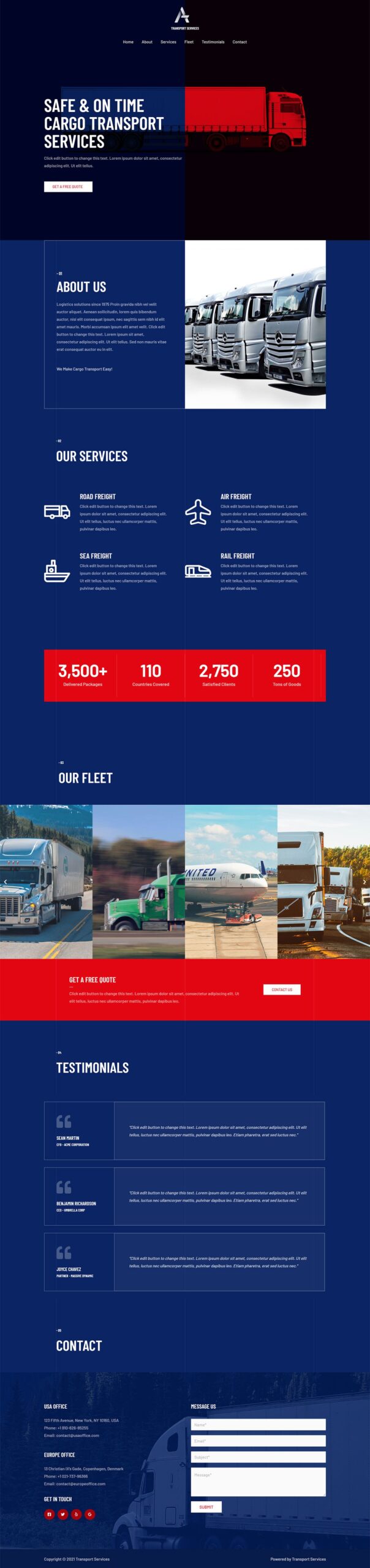 Transport Services